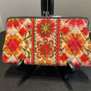 Vera Bradley Kiss Lock Wallet